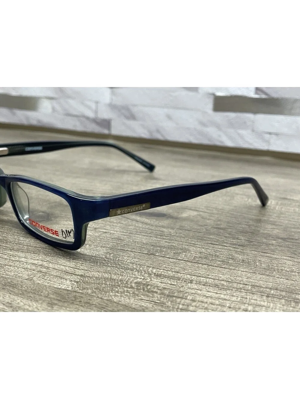 CONVERSE Bold Blue Kids Rectangle Full Rim Eyeglasses 46[]15-125 Frames Only